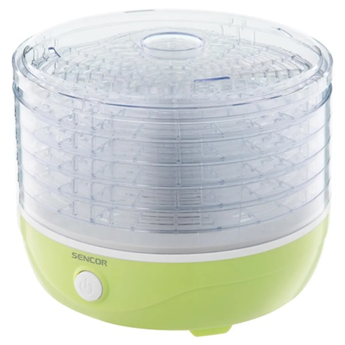 Sencor SFD 757GG Aszaló 5 szárító tálca, 23 cm, 250 W, beépített ventilátor, átlátszó borítás #3