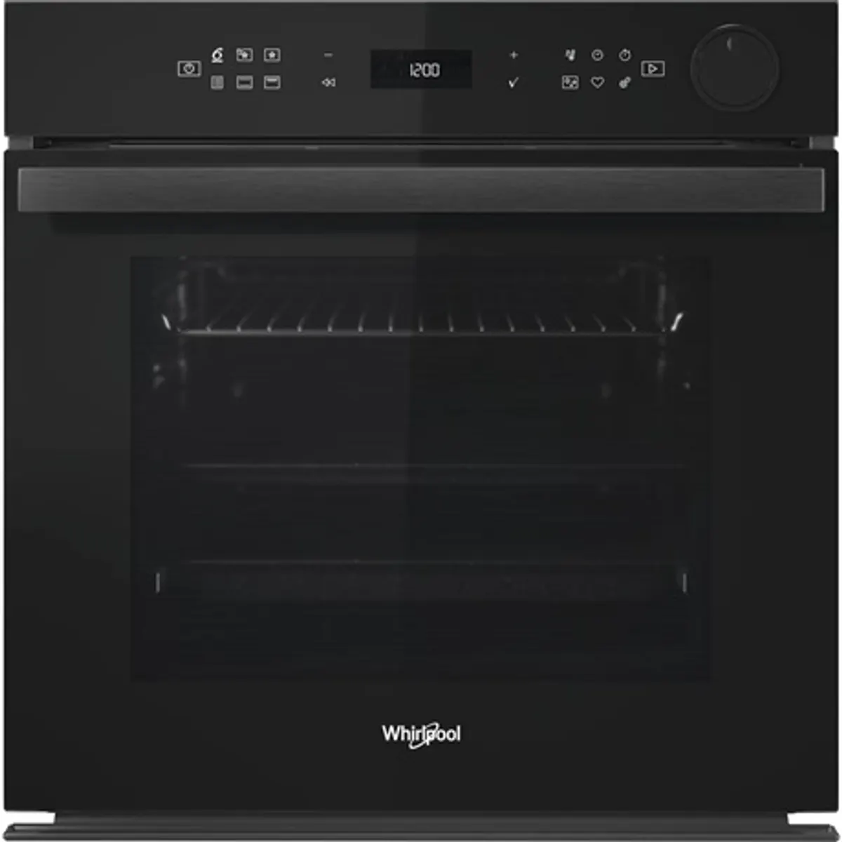 Whirlpool AKZ9S 8270 FB Sütő beépíthető elektromos 73 literes pirolitikus gőz cook3 6th sense #1