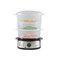 Beper BC.250 pároló 9l 800 W rozsdamentes aljzat 3 BPA-mentes tároló 1 l víztartály 60 perc időzítő #1