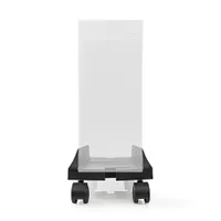 Nedis CSTD101BK asztali számítógép állvány 145-242 mm 4 görgő két kerékzár Otthoni és irodai használatra #1