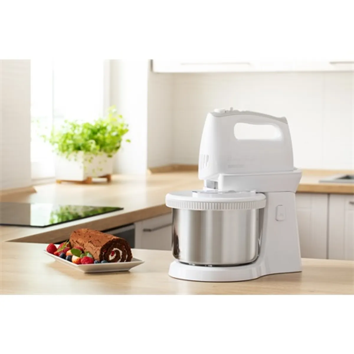 Sencor SHM6206SS kézi mixer forgótálas 500 W 5 fokozat Turbo 3,5 l tál #7