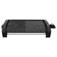 Sencor SBG 104BK grillsütő 2 az 1-ben asztali elektromos 44 x 25 cm 2300 W állítható hőmérséklet csepegtető tálca gránit felület #1