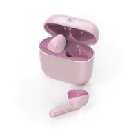 Hama 00184076 Freedom Light tws rózsaszín érintésvezérlés töltőtok USB-C 7 óra zene, 5 óra beszélgetés, 28 óra össz. #2