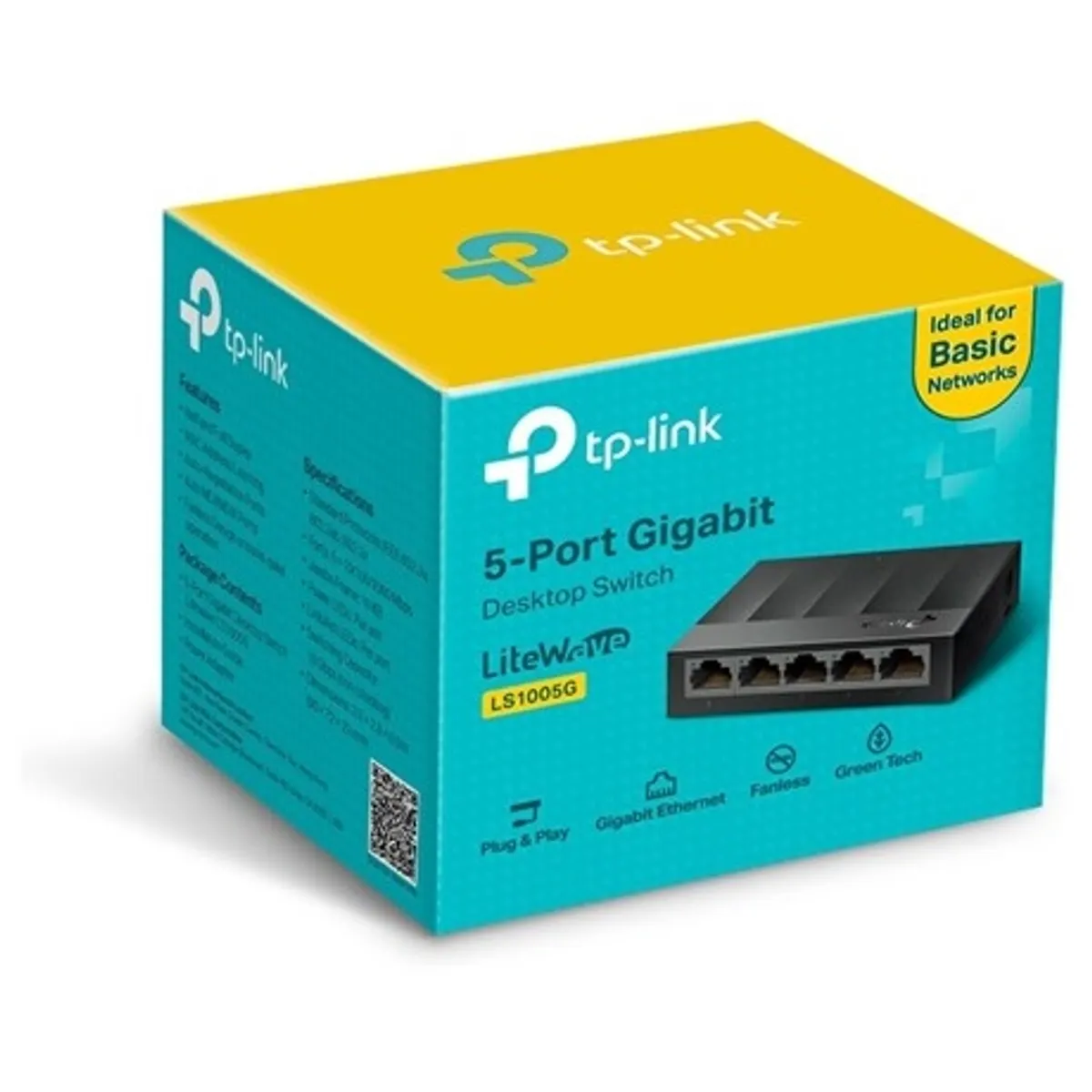 TP-Link LS1005G LiteWave 5-portos Gigabit asztali switch #5