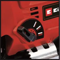 Einhell TC-JS 80/1 KIT DEKOPÍRFŰRÉSZ 550 W 1200-3000 min-1 4fokozatú lengő előtolás max vágásmélység 80 mm fa, 10 mm acél 45° ferde vágás t-befogás 3 fafűrészlap #2