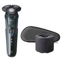 Philips S5584/50 Series 5000 SkinIQ nedves és száraz borotva SteelPrecision pengék 360 fokban elforgó fejek Beépített pajeszvágó LED kijelzővel #2