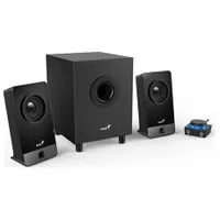 Genius SW-G2.1 300X 2.1 hangfal szett 4" sub 2x2.6" szatellit RMS 10W 25Hz-200kHz; 200Hz-18kHz bemenet 3.5mm #2