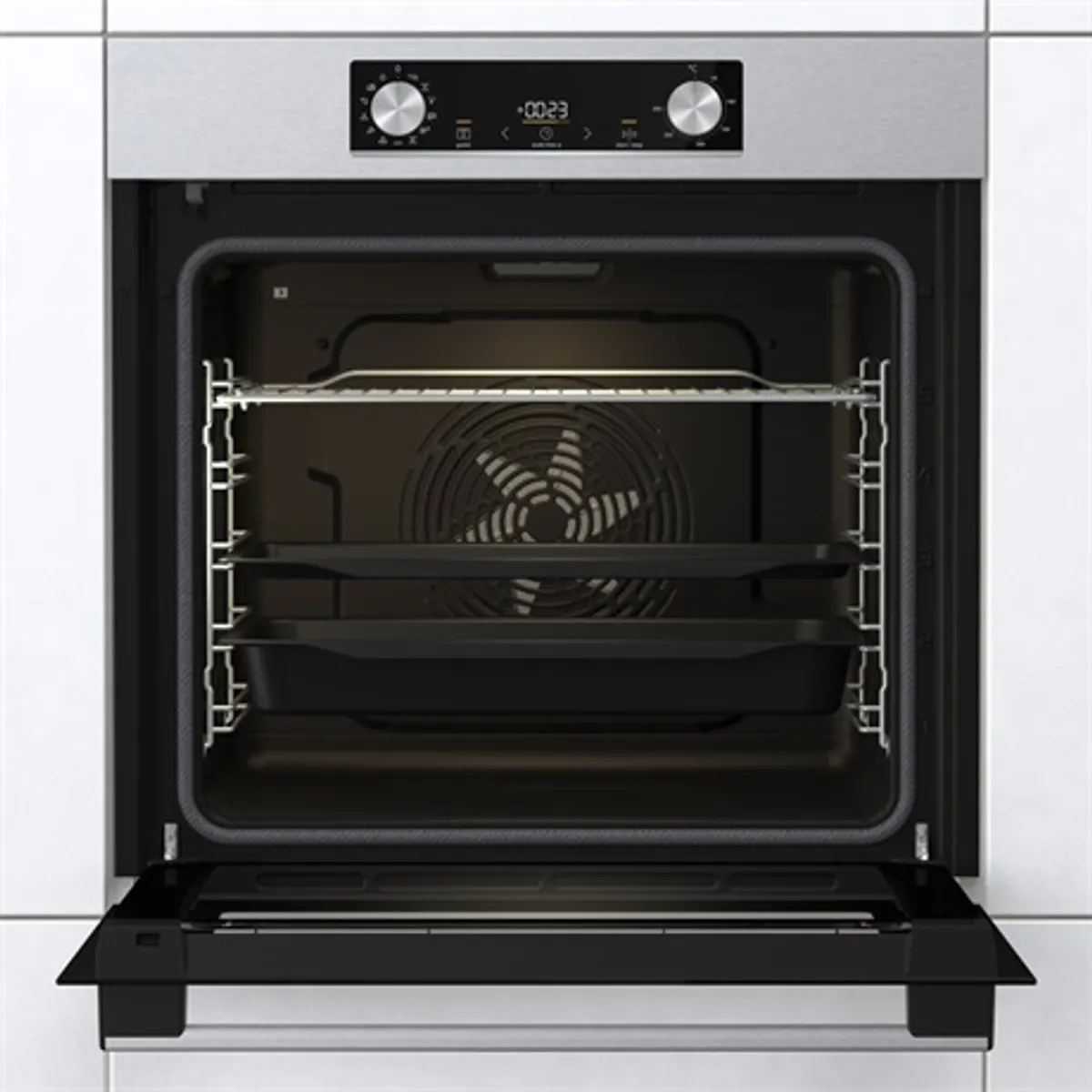 Gorenje BPS6737E03X beépíthető sütő rozsdamentes acél 77 l pirolízis homemade plus airfry softopen és softclose #3