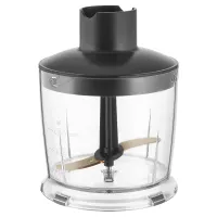 Sencor SHB 6442BK BOTMIXER 6 IN 1 1200 W titánbevonatú négyélű pengék 800 ml keverőedény 500 ml aprítóedény tejhabosító fej #5