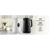 Eta 559790010 Elsa vízforraló duplafalú 1,5 l 1800 W 40-100 °C LED kijelző Keep Warm automatikus kikapcsolás #9