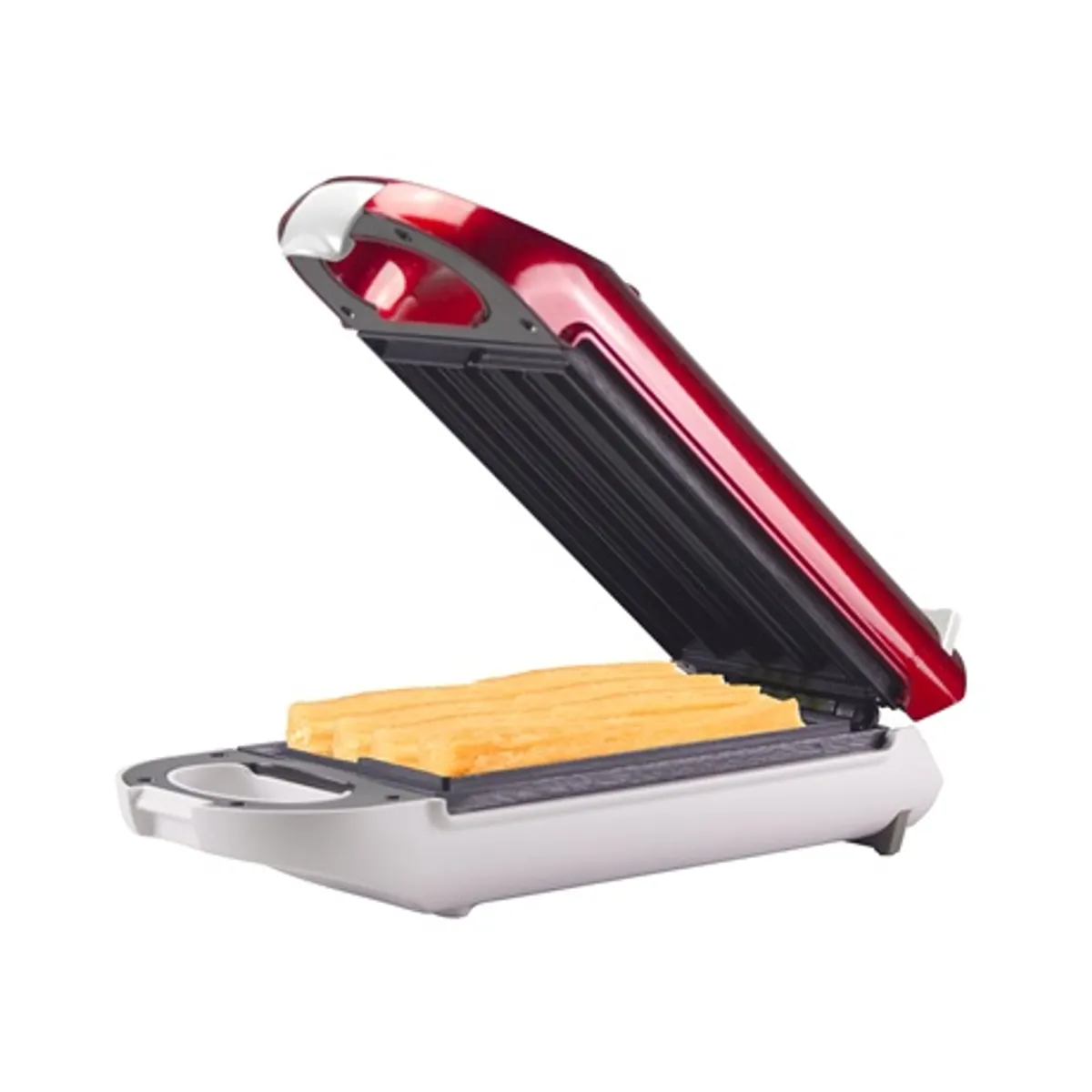 Beper BT.600Y Churros sütő 700 W tapadásmentes felület 4 db churros egyszerre forgatható 360 fokban csúszásmentes talpak tárolható #8