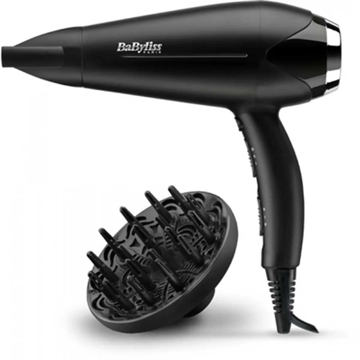 BaByliss D572DE Ionos hajszárító 2200W turmalin-kerámia diffúzor koncentráló fúvóka #1
