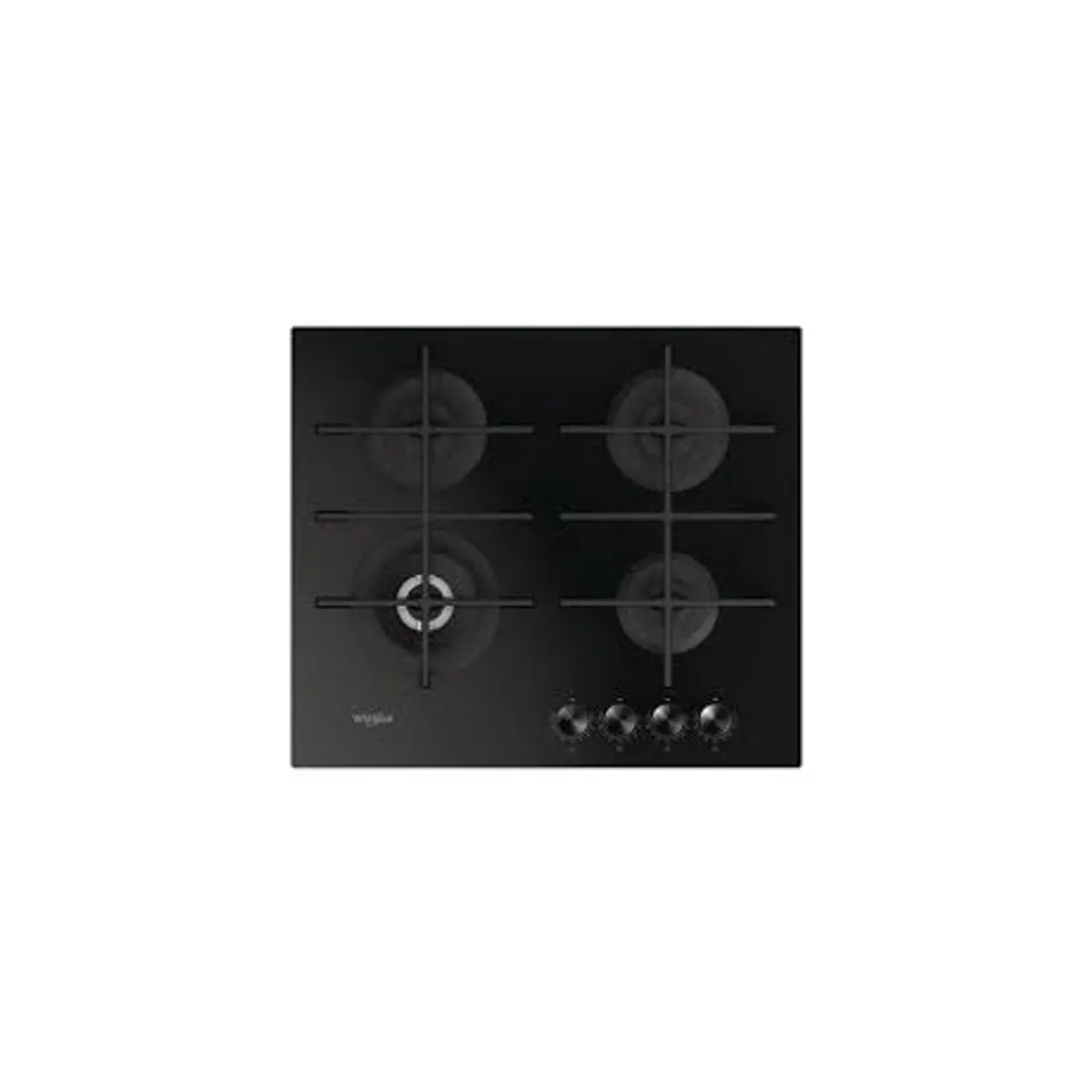 Whirlpool GOWL 628/NB EE főzőlap 3 gázégő 1 wok égő automata szikragyújtás öntöttvas edénytartók 9 fokozatú lángszabályozás #1