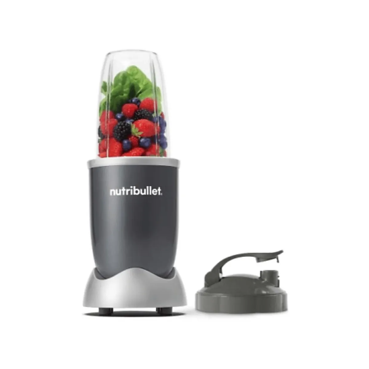 Nutribullet NB614DG Turmixgép 600 W 0.7 L keverőtál 710 ml pohár BPA mentes poharak rozsdamentes burkolat szürke #1