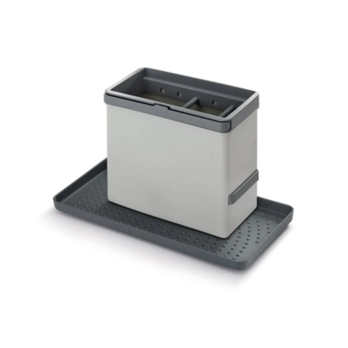 Metaltex MX297530 Tidy-Tex tároló mosogatóhoz 2 állítható akasztó szürke műanyag 24x14x13 cm #1