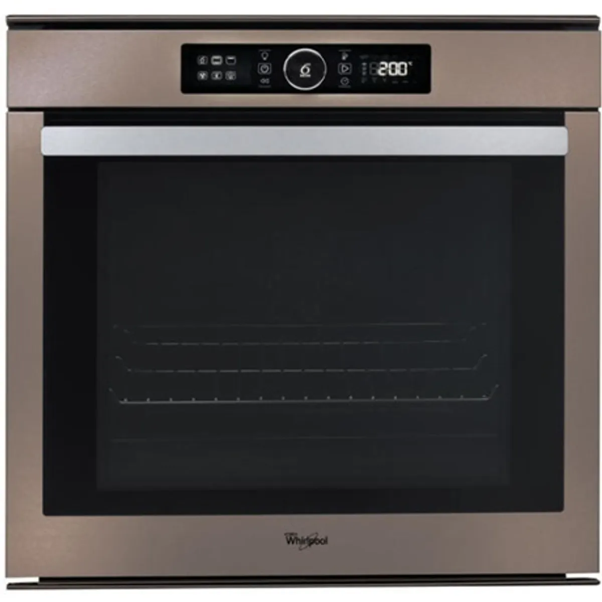 Whirlpool AKZM 8480 S Sütő beépíthető elektromos pirolitikus öntisztítás 73 l Aplus hőlégbefúvás Ready2Cook 2-szintes teleszkópos sütősín #1