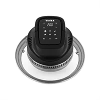 Tesla Q10 AirCook fedő 22-24 cm 5 program 60 perc érintőképernyő 1200 W 40-200 C #1