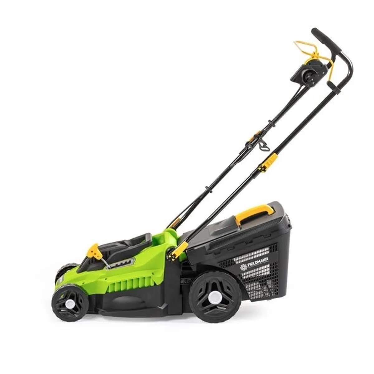 Fieldmann FZR 2033-E elektromos fűnyíró 1400 W, 33 cm, 5 fokozat, 25-70 mm, 30 L gyűjtőedény, lágyított fogantyú, összecsukható fogantyú #3