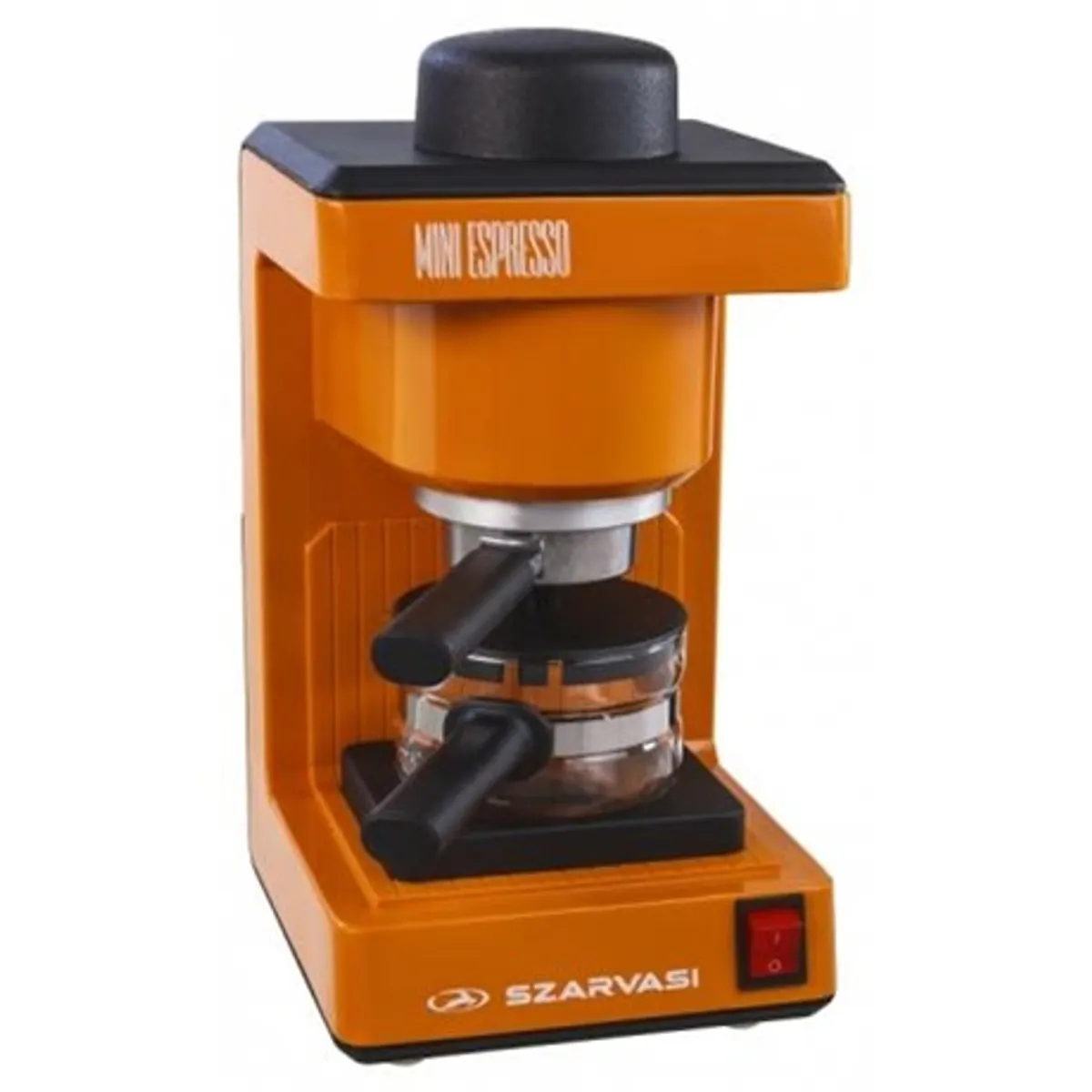 Szarvasi SZV612 narancssárga mini espresso kávéfőző 800W 230V 2-6 személyes szűrővel #1