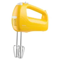Sencor SHM 5406YL Kézi mixer 200 W 5 fokozat Turbo rozsdamentes acél habverő és dagasztókar #2