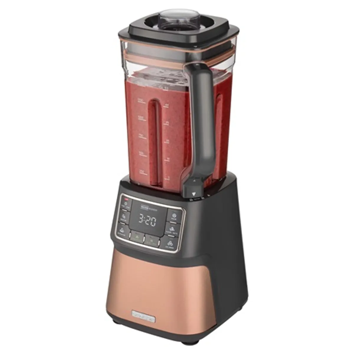 Sencor SBU 7676GD TURMIXGÉP vákuumos mixelés 1500 W 28 000 rpm 1,5 L mixelő edény 0,7 L tároló edény 8 kés titán bevonattal #5