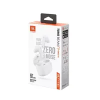 JBL TBEAMWHT Tune Beam fülhallgató 6 mm meghajtó bt 5.3 ANC ambient aware talkthru IP54 tok 30h üzemidő #10