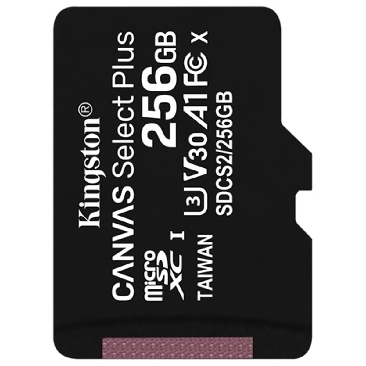 Kingston SDCS2/256GB Canvas Select Plus microSDXC Class 10 UHS-I A1 V30 adapterrel #5