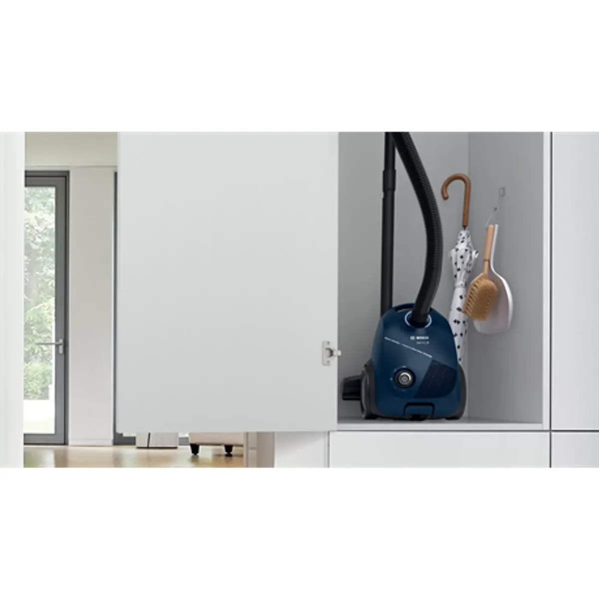 Bosch BGBS2BU1T Serie 2 porzsákos porszívó 80 dB mikroszűrő kék #2