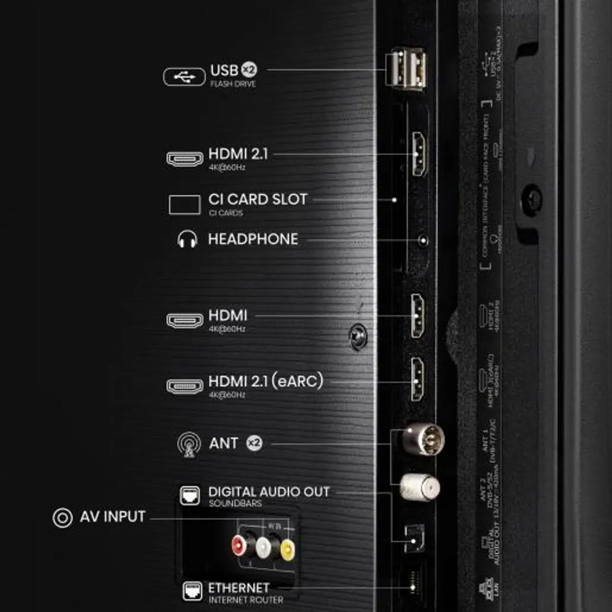 Hisense 43A6Q A6Q AI 4K felskálázás AI sima mozgás Játék mód PLUS Dolby Vision DTS VirtualX VIDAA Smart OS #6