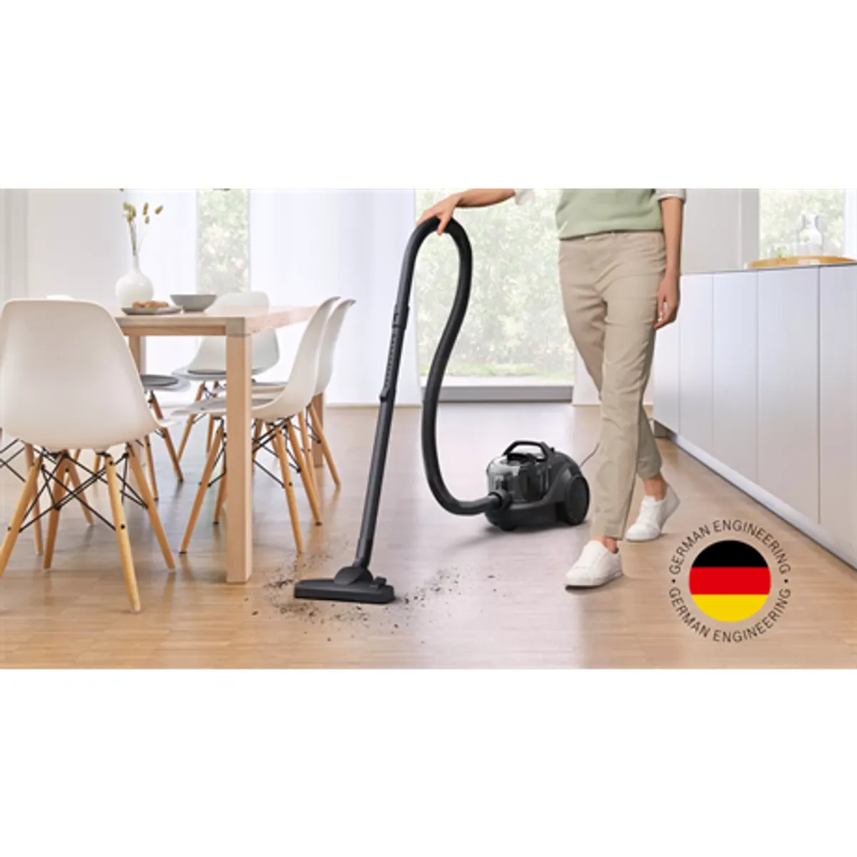 Bosch BGC21X300 Serie 4 porzsák nélküli porszívó 550 W HEPA H13 Power AirCycle #2