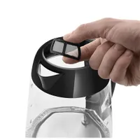 Hyundai VK780 vízforraló üveg kivitel 1,7 l, hőmérsékletszabályozó 40-100 °C, melegen tartás 120 perc, automatikus kikapcsolás, levehető szűrő #8