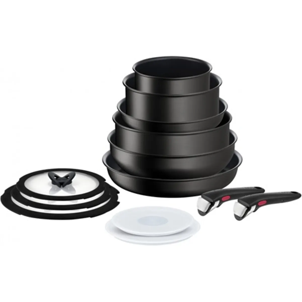 Tefal L7639002 Ingenio Unlimited 13 részes edénykészlet 16-24 cm sütőlábas 22-28 cm serpenyő Thermo-pont mosogatógépben indukciós kompatibilis #8