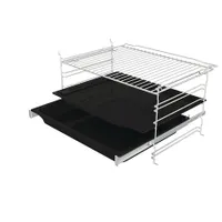 Gorenje BPS6737E14X Beépíthető sütő rozsdamentes acél 77 l A+ max 300 °C HomeMade Plus pirolitikus tisztítás EcoClean zománc #5