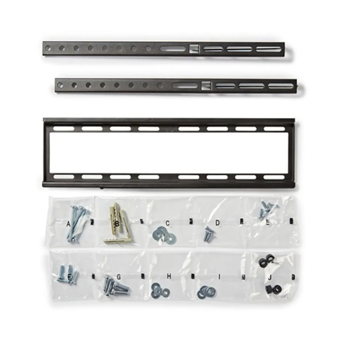 Nedis TVWM1031BK fali TV-tartókonzol 23-55" VESA 100x100 200x100 200x200 300x200 300x300 400x200 400x300 400x400 max 35 kg faltól 23 mm #2