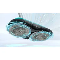 Bosch BCS71HYG3 Unlimited 7 ProHygienic Aqua 18V 3Ah Li-Ion 40 perc HEPA 2in1 DynamicAqua felmosó- és szívófej LED-fénnyel tartalék mopkészlet #3
