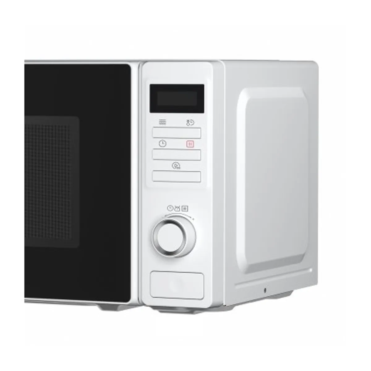 Midea MAM720C2AT MAM720C2AT 20 literes sütőtér 8 automata menü 700 W max mikrohullámú teljesítmény gyerekzár ajtónyitás nyomógombbal 25,5 cm forgótányér #3