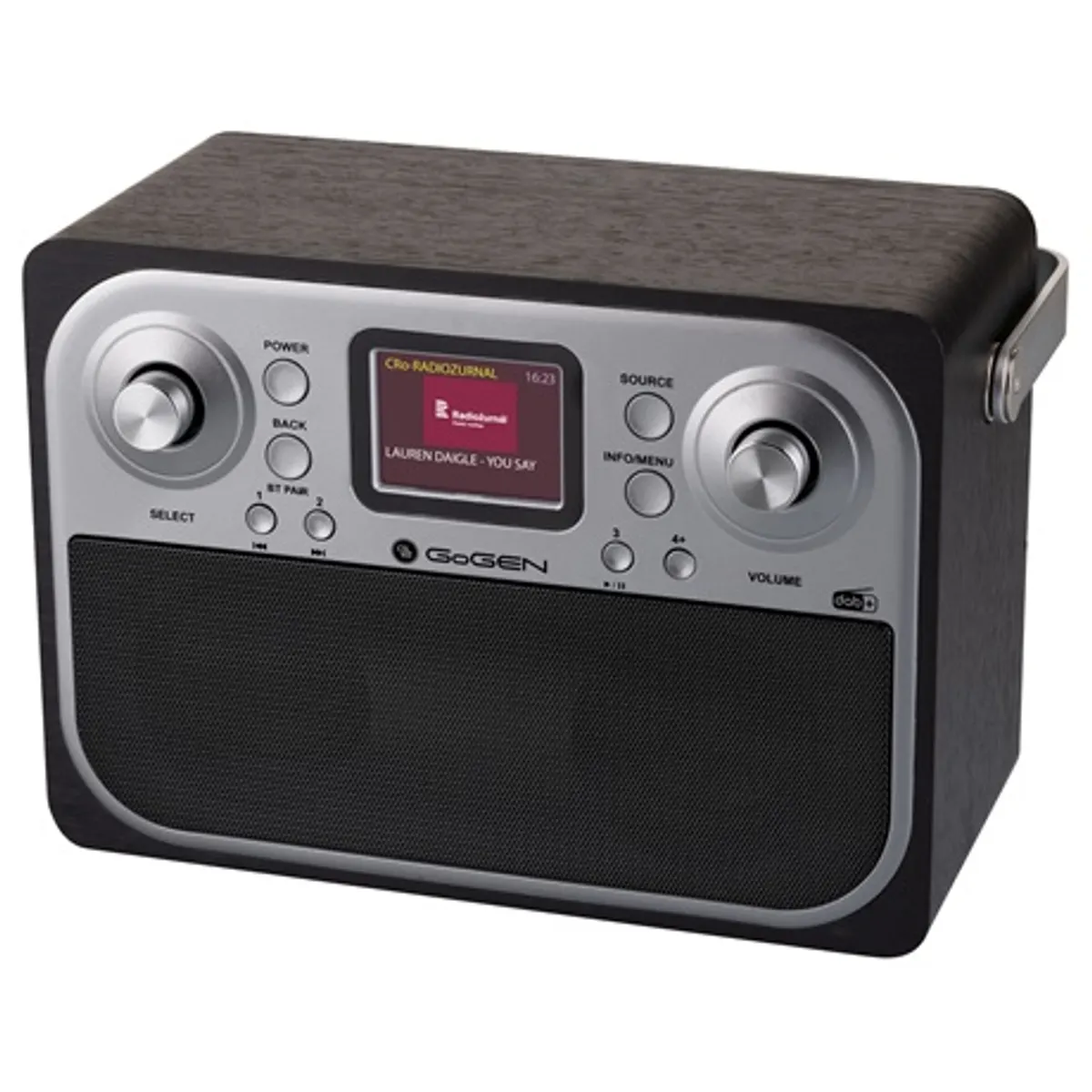 Gogen DAB700BTCB DAB vevő FM tuner Bluetooth 2x4,5W 30 előbeállítás #1