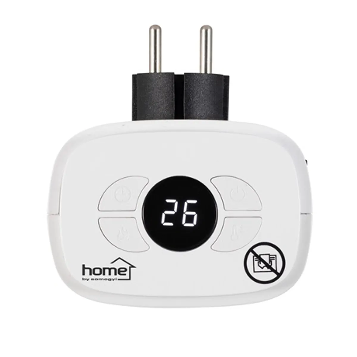 Home by Somogyi FKH 401 hősugárzó hordozható kerámia 400 W elektronikus termosztát 15-45 °C 12 órás időzítés #4