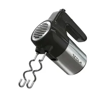 Tesla MX301BX kézi mixer 300W 5 fokozat turbo krómozott habverő és horoggal fekete-inox #5