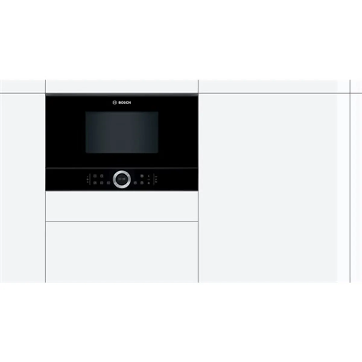 Bosch BFL634GB1 Serie 8 beépíthető mikrohullámú sütő inverter AutoPilot 7 #3