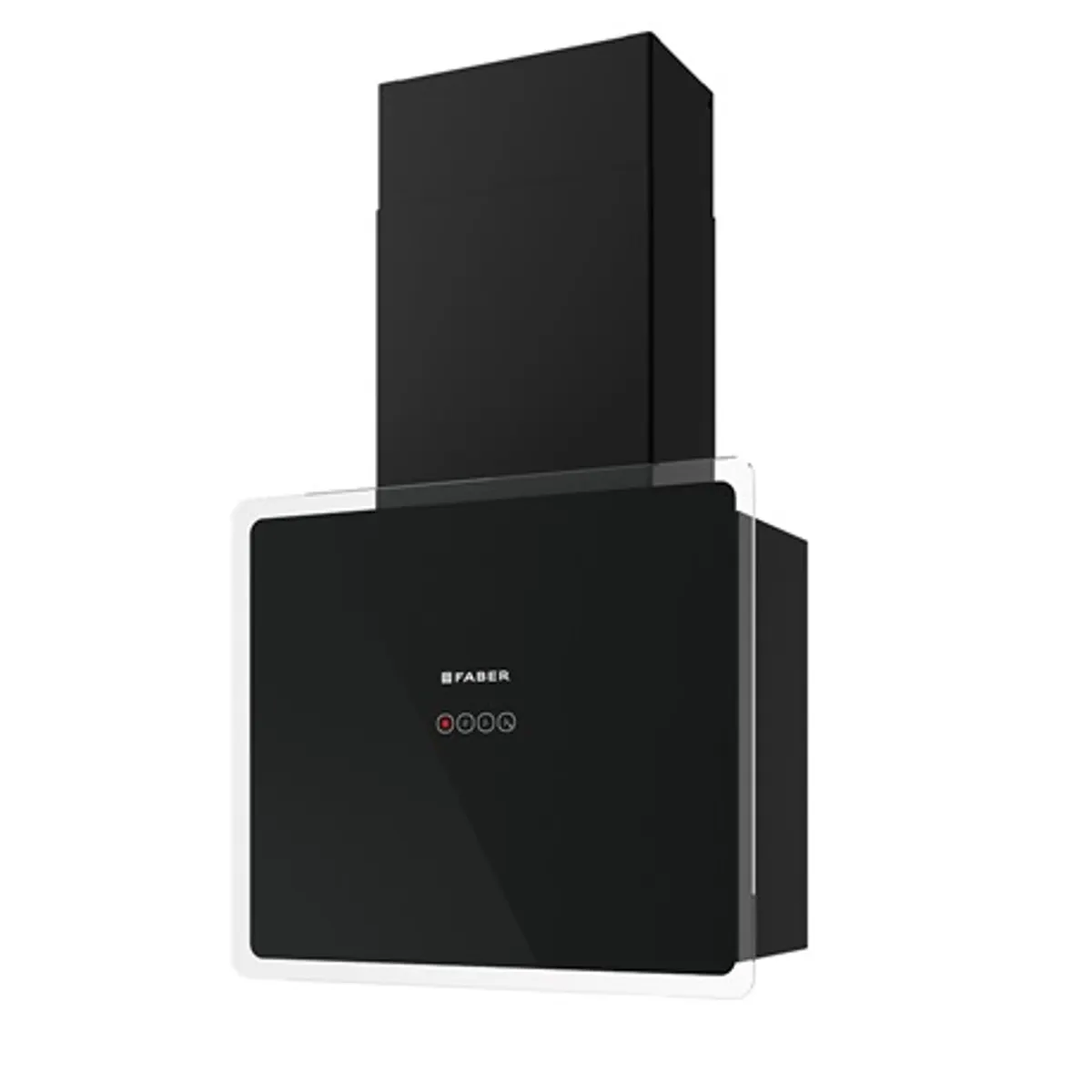 Faber GLAM-FIT 55 BK Páraelszívó 550 mm energiaosztály A érintéses vezérlés LED világítás fém kazettás szűrő 190-570 m3h 3+ intenzív 150-120 mm #2
