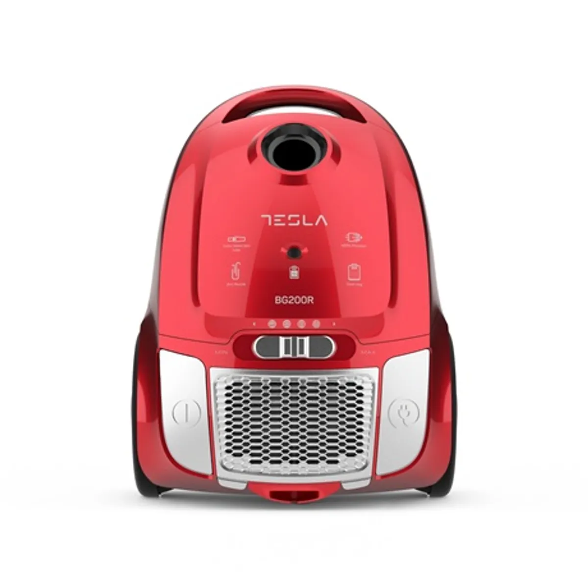 Tesla BG200R porzsákos porszívó 800 W mosható HEPA szűrő 2 l porzsák 8 m #1