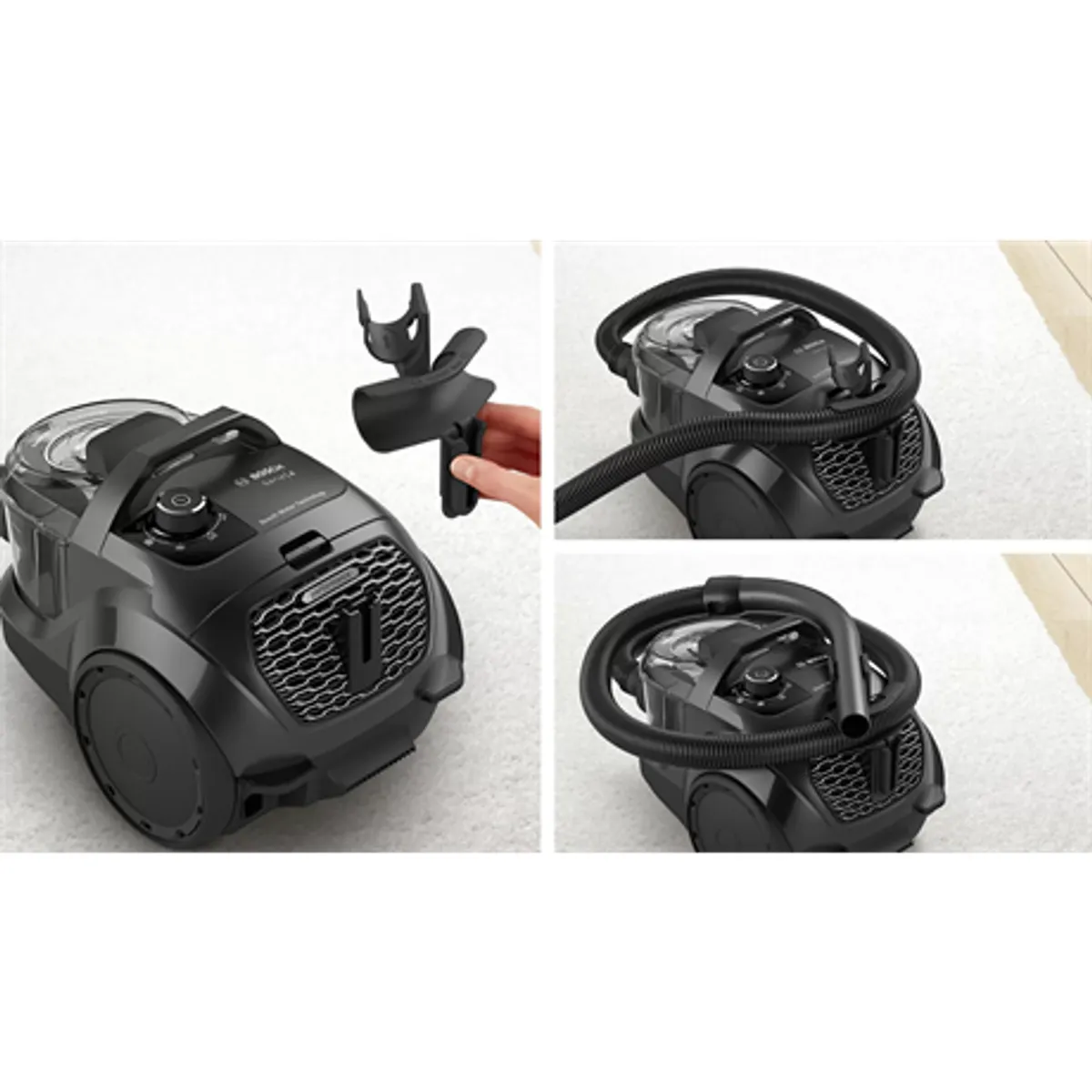 Bosch BGC21X300 Serie 4 porzsák nélküli porszívó 550 W HEPA H13 Power AirCycle #9