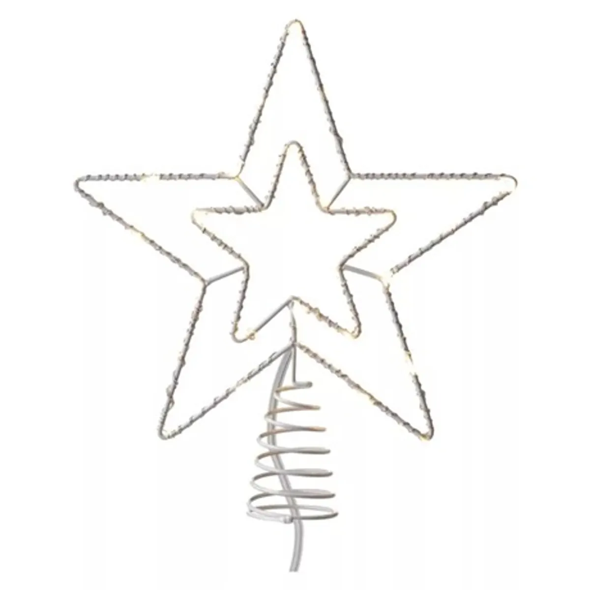 Emos D1ZW01 connect csillag 30 LED meleg fehér 28,5 x 25,5 cm kültéri és beltéri IP44 30 V DC max 4 W fém 2 év #3