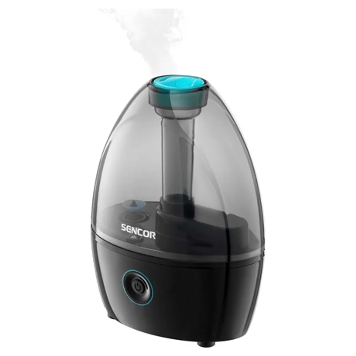 Sencor SHF 902BK Párásító mini ultrahangos 2,4 MHz hideg párát Noiseless 0,9 l tartály 41 dB #3