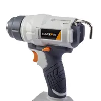 Batavia 7063519 hőlégfúvó 18V Li-Ion 550 C 270 watt LED munkalámpa akkumulátor és töltő nélkül #4