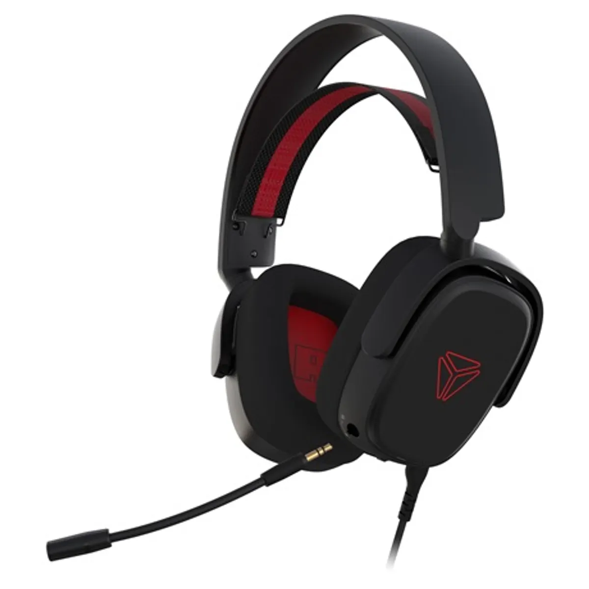 Yenkee YHP 3040 VECTOR 50 mm 7.1 térhatású hangzás USB-C vagy 3,5 mm csatlakozás kivehető mikrofon #3