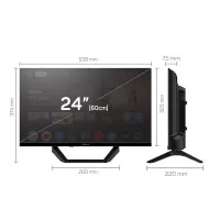 Tesla 24E655BHS E655 Google TV LED 24\" HDMI 3xUSB DVB-T T2 C S2 #5