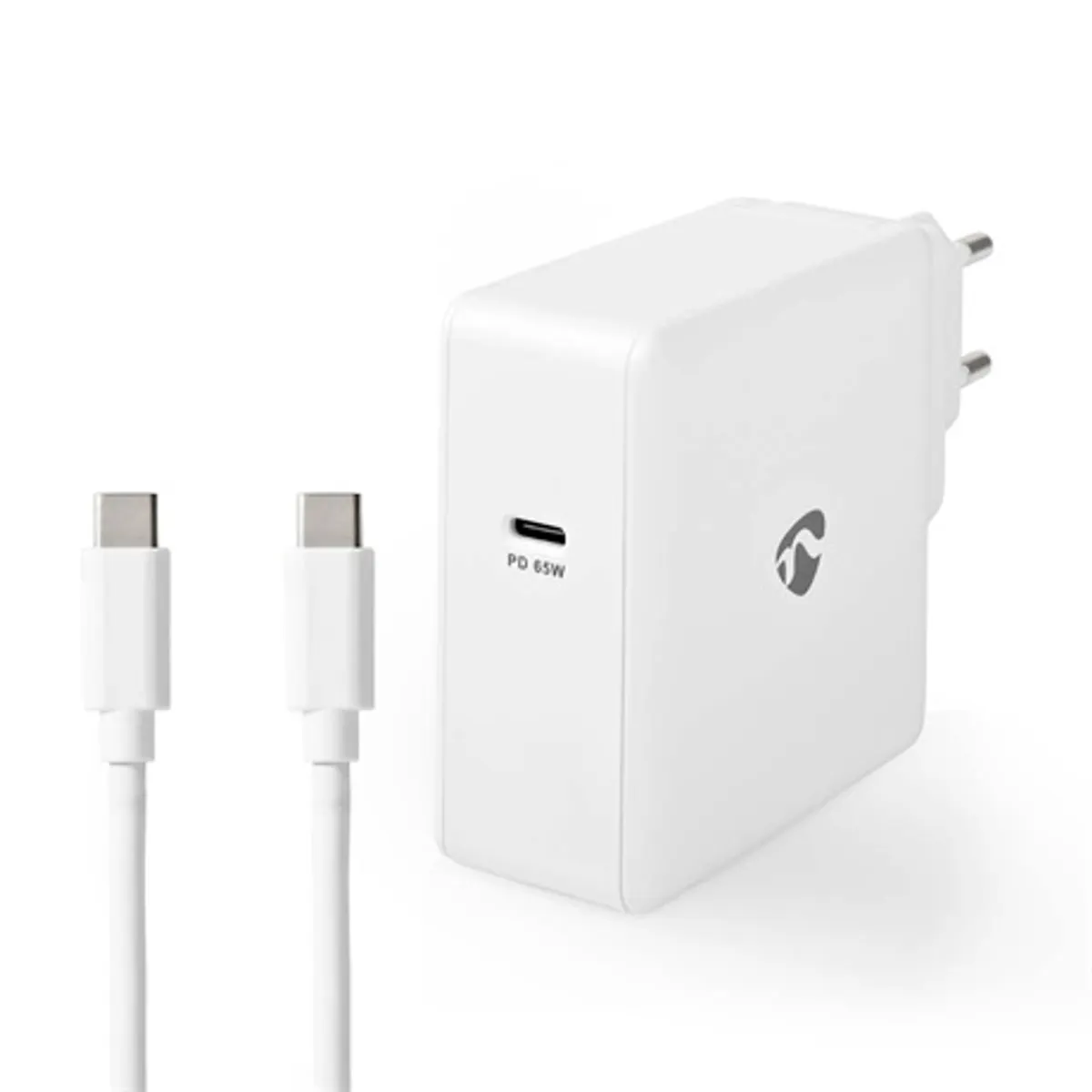 Nedis WCPD65W105WT fali töltő 65W USB-C PD3.0 fehér 3 m kábel #8