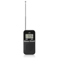 Jvc RAE411B zsebrádió LCD kijelző FM és AM tuner 10-10 memória 0,25 W elemről 2x AAA fejhallgató kimenet #3